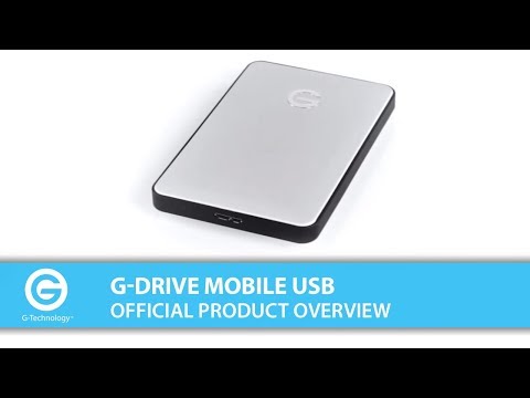 G-Technology 1TB G-DRIVE mobile USB 3.0 Portable Hard Drive with 7200rpm