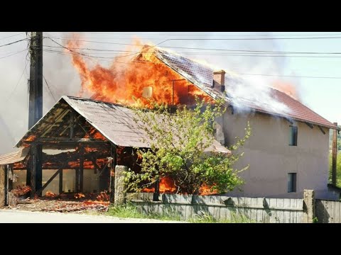 Incendiu la Dolheștii Mici. Patru locuințe au fost afectate | 25 mai 2021