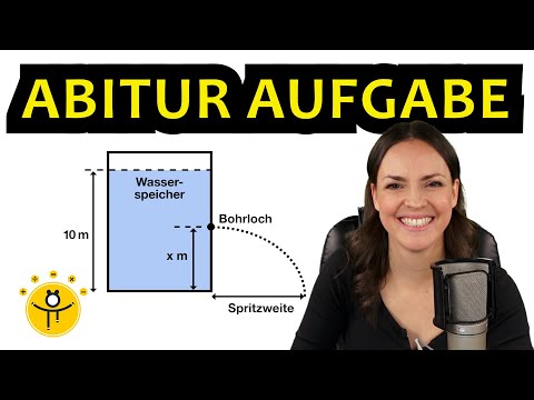 ABITUR Aufgabe – Wasserspeicher Analysis