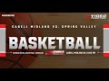 SPRING VALLEY TIMBERWOLVES VS. CABELL MIDLAND KNIGHTS | WV BOYS BASKETBALL