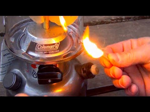 Coleman Premium Dual Fuel Lantern - What not to do!