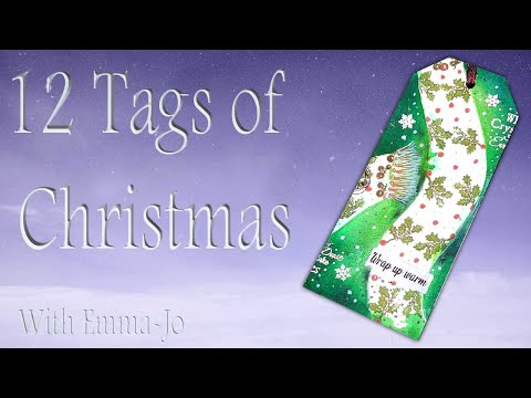 Wrap Up Warm - 9 of 12 Tags of Christmas by Emma-Jo - A Lavinia Stamps Tutorial