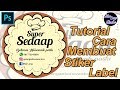 Panas cara membuat stiker label makanan di photoshop, kontroversial!