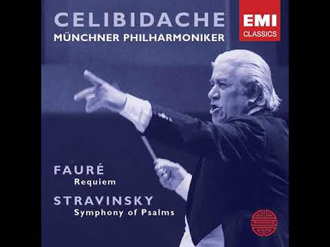 Stravinsky - Symphony of Psalms - Celibidache, MPO (1984)