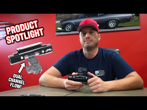 E85 Flex Fuel Made Easy! New Billet High Flow 10AN Dual Channel Sensor Mount
