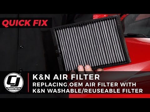 2015-2023 Mustang Install: K&N Washable and Reusable Replacement Cabin Air Filter