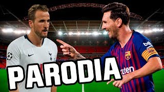Canción Barcelona vs Tottenham 4-2 (Parodia Vaina Loca - Ozuna x Manuel Turizo)