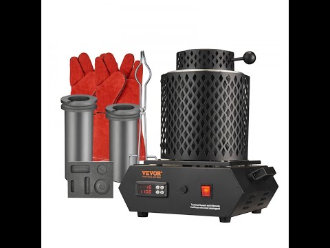 VEVOR smelteovn til guld sølv og andre metaller