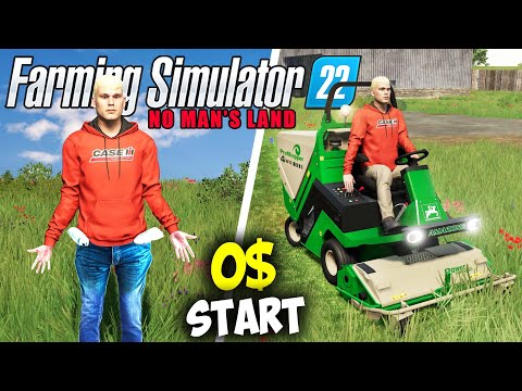 Start with $0 on EMPTY No Man's Land! 🚜
