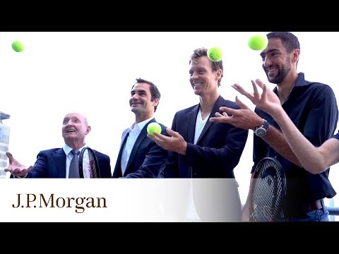 Tennis Stars Come Together For The Inaugural Laver Cup | J.P. Morgan