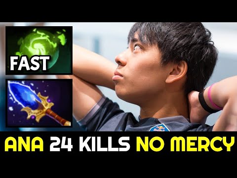 ANA No Mercy Carry the Game — Scepter & Refresher Build Dota 2