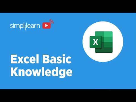 The Beginner's Guide to Excel | Excel Basics Tutorial | Excel Basic Knowledge | Simplilearn