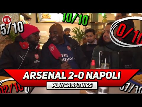 Arsenal 2-0 Napoli | Monreal, Sokratis & Koscielny Were Solid | Player Ratings Ft Ty, Troopz & Afzal