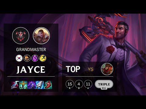 Jayce Top vs Wukong - KR Grandmaster Patch 11.9