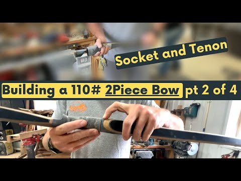 Socket and Tenon Fitting | 110# Two Piece Traditional Bow