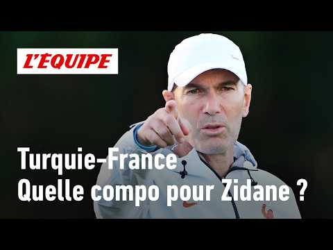 "Mbappé à gauche, Dembélé en pointe" : À quoi va ressembler le onze de Zidane avec les Bleus ?