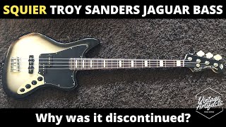 Video thumbnail for SQUIER Troy Sanders Jaguar Bass // Why was it discontinued? by Rumblin Man