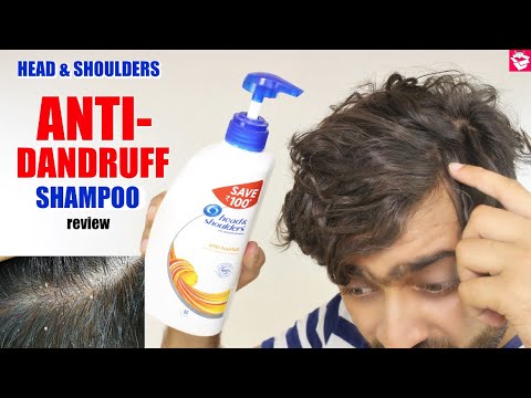 Head & Shoulders ANTI- DANDRUFF Shampoo review | Side...