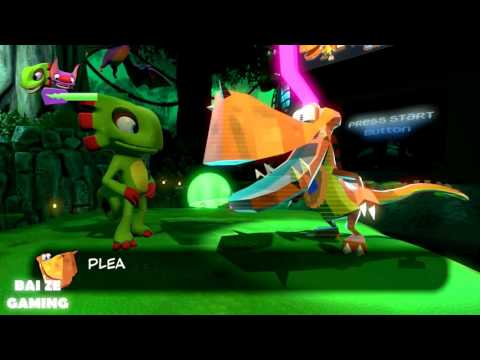 Yooka Laylee Walkthrough Part 28 - Marsh Arcade Game!