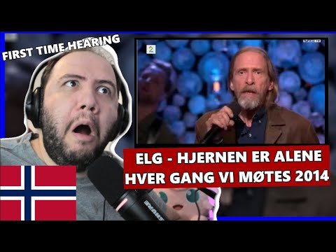 🇳🇴 ELG - Hjernen er alene | Hver Gang Vi Møtes 2014 | Nordic REACTION
