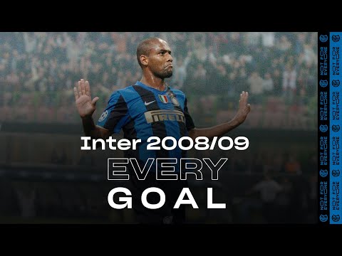 EVERY GOAL! | INTER 2008/09 | Ibrahimovic, Balotelli, Maicon, Adriano, Figo and many more... ⚽⚫🔵