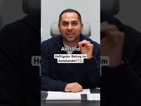 Der heftigste Betrug im Autohandel #omidmouazzen #autohandel