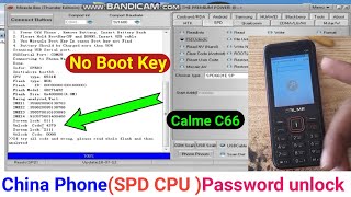 China Phone screen password unlock | Calme C66 password Reset | Please input password solution | SPD