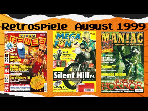 Videospiele vor 25 jahren Zeitreise ins Jahr 99 August- Playstation Nintendo 64 Dreamcast