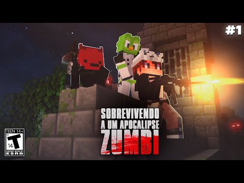 Surviving a Zombie Apocalypse in Minecraft - Ep1
