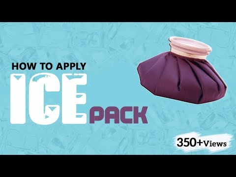 How to apply Ice Packs