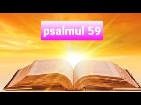 ✝️ PSALMUL 59 ✝️ ELIBERAREA de DUȘMANII AROGANȚI ✝️ [Biblia Romano-Catolică]