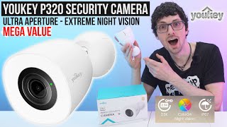 Affordable Ultra Night Vision! - YouKey P320 Wired Security Camera Review & Test (Mega Value + Code)