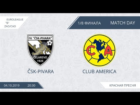 AFL19. EuroLeague. Division B. ZAO/CAO. Play-Off 1/8. CSK Pivara - Club America
