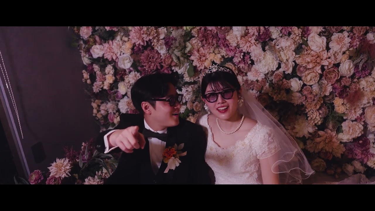 ガーデンスタジオで叶えた、ナチュラルなオープニングムービー