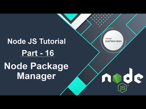 Node JS Tutorial Node Package Manager