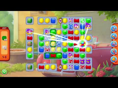 Homescapes Level 2377 - 16 Moves - 1 Gifted Booster