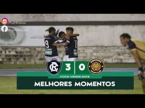 Remo 3 x 0 Sobradinho - Melhores Momentos - Copa Verde 2019