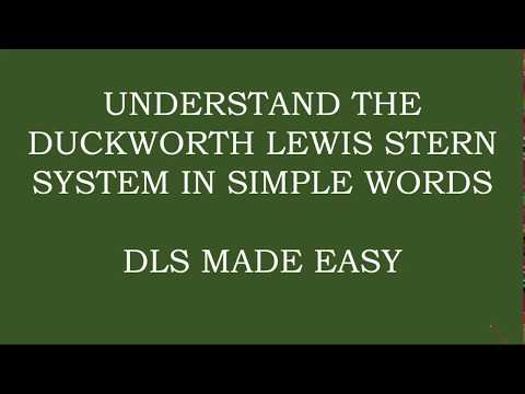Anyone can understand Duckworth Lewis System in easy words (in English)
