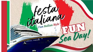 Carnival Firenze | Fun Italian Sea Day!￼