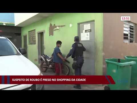 Suspeito de roubo é preso pela Guarda Civil Municipal no Shopping da Cidade 07 01 2021