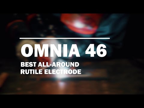 OMNIA 46 – the best, all-around rutile electrode