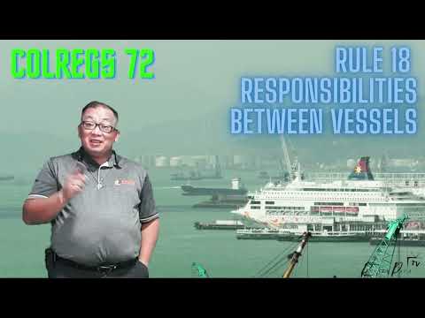 NAUTICAL TUTORIAL 015: COLREGS RULES 16, 17, 18, 19 with ANIMATIONS AND VIDEOS