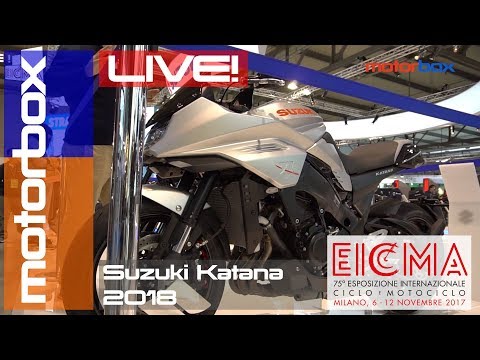Suzuki Katana 2018 spotted at EICMA | Priceprice.com
