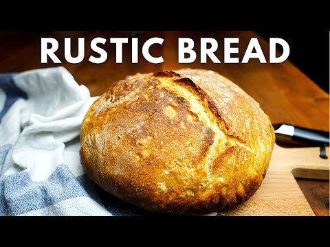 Crusty Artisan Bread in Dutch Oven - No Knead and Easy Recipe