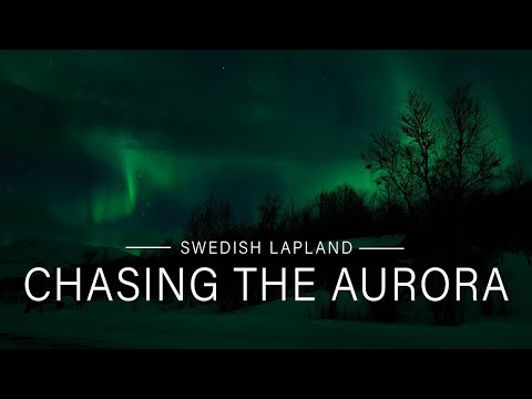 Northern Lights in the Swedish Lapland