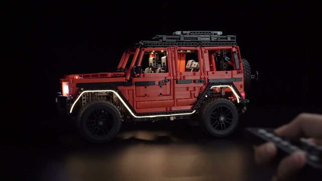 BrickBling LED-Licht-Set für LEGO® Mercedes-Benz G 500 (42177)