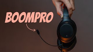 Video thumbnail for V-Moda Boom Pro Microphone Unboxing & Sound Test by kendidshoots