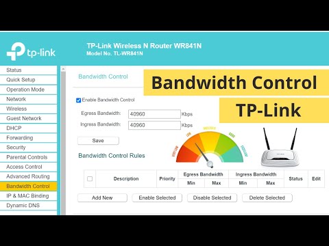 How to Limit Internet Speed of WiFi Users in TP-Link Router | Bandwidth Control