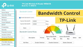 How to Limit Internet Speed of WiFi Users in TP-Link Router | Bandwidth Control