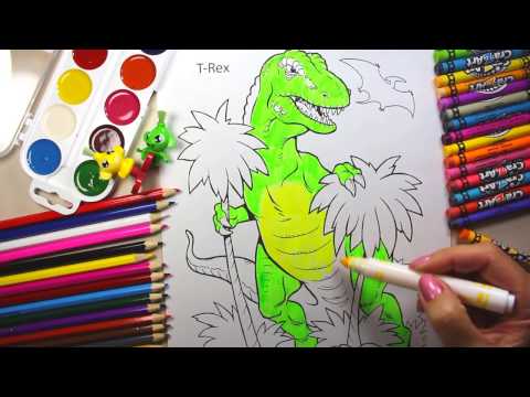 Coloring Pages : Dinosaur Coloring Pages For Kids |  t-rex coloring